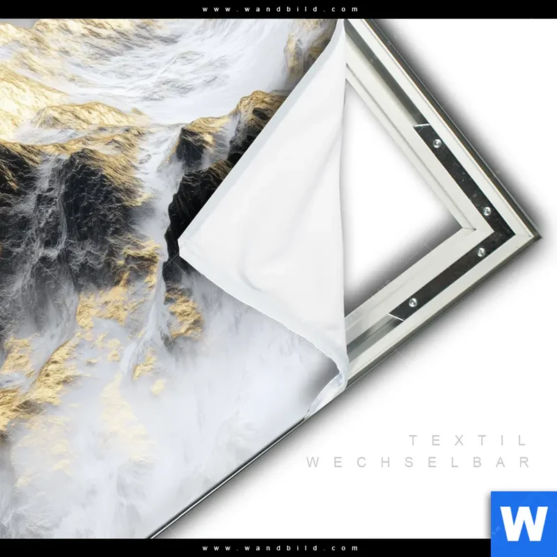 Spannbild | Stille der goldenen Berge | Quadrat