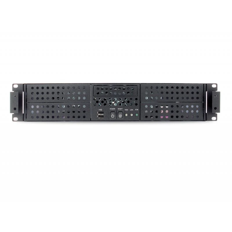 AIC 2U Rugged Medium Chassis 4 x 5.25" External + 1 x External 3.5" + 1 x Internal 3.5" (PCI Version)