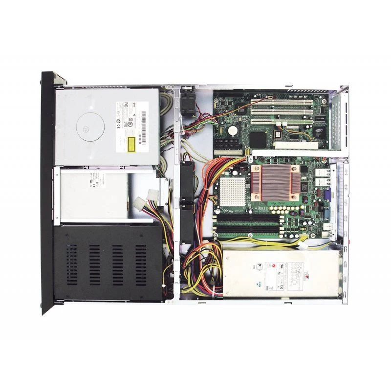 AIC 2U Rugged Medium Chassis 4 x 5.25" External + 1 x External 3.5" + 1 x Internal 3.5" (PCI Version)