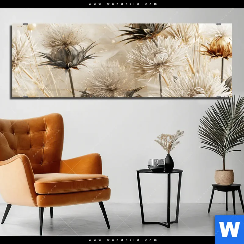 Acrylglasbild | Wildblumen | Panorama