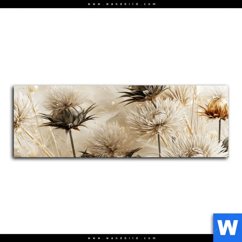 Acrylglasbild | Wildblumen | Panorama