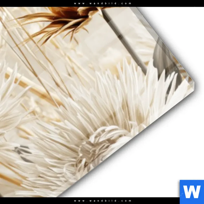 Acrylglasbild | Wildblumen | Panorama