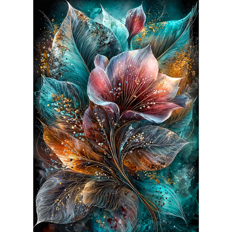 5D Diamond Painting – Ethereal Bloom