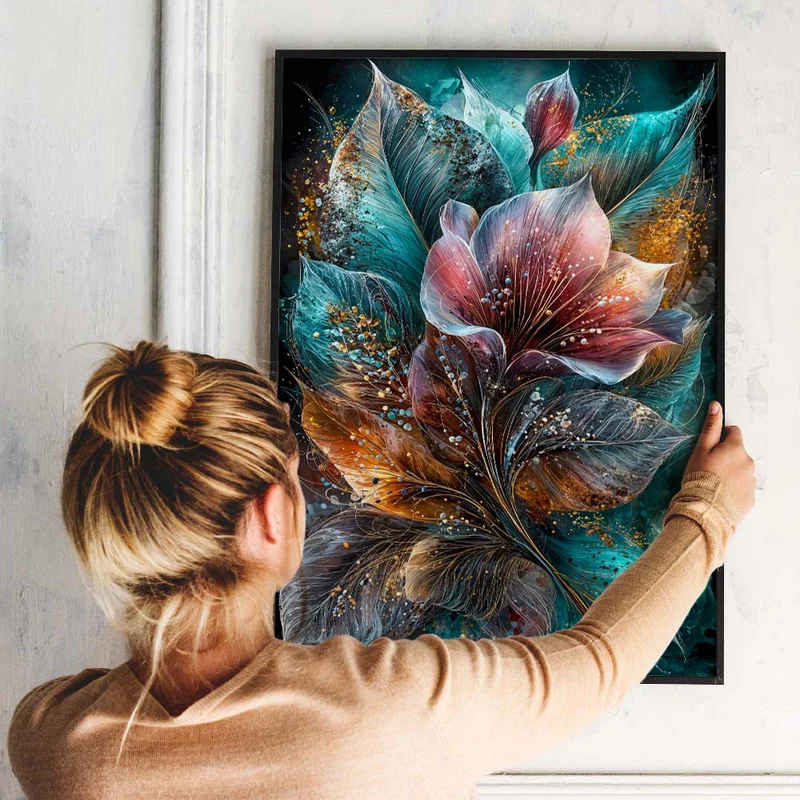 5D Diamond Painting – Ethereal Bloom