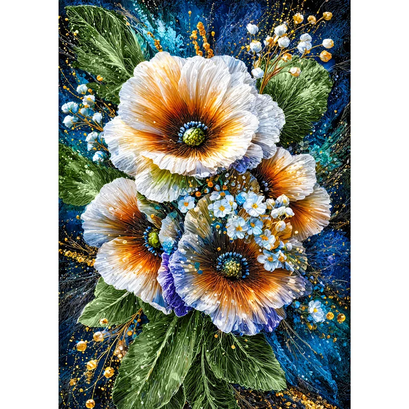 5D Diamond Painting – Nocturne Bloom