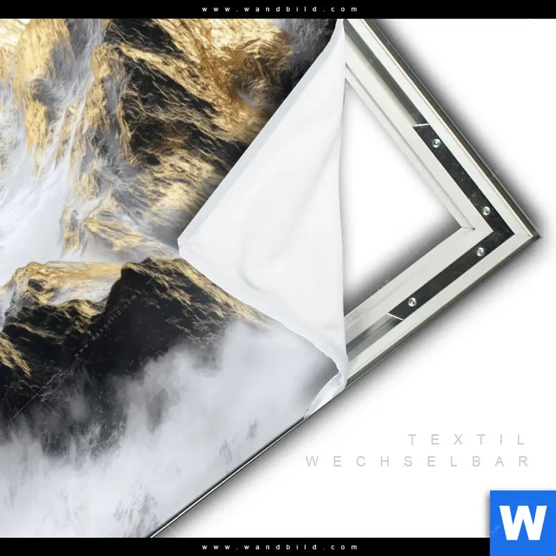 Spannbild | Stille der goldenen Berge | Querformat