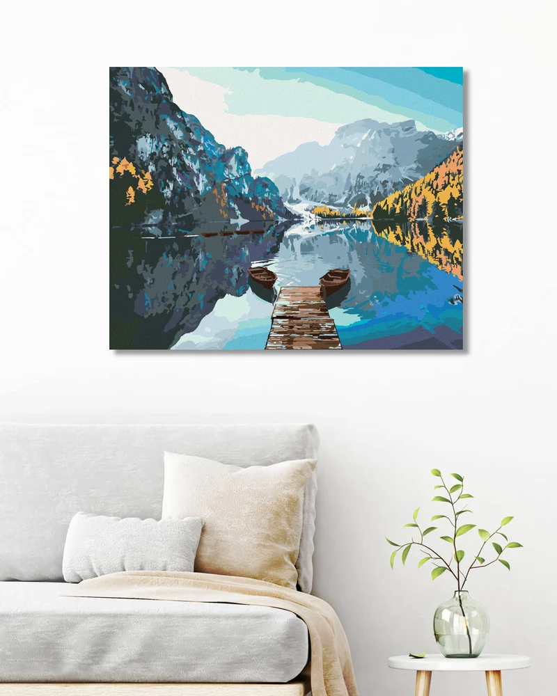 Diamond painting - BOOTE AUF DEM BRAIESSEE