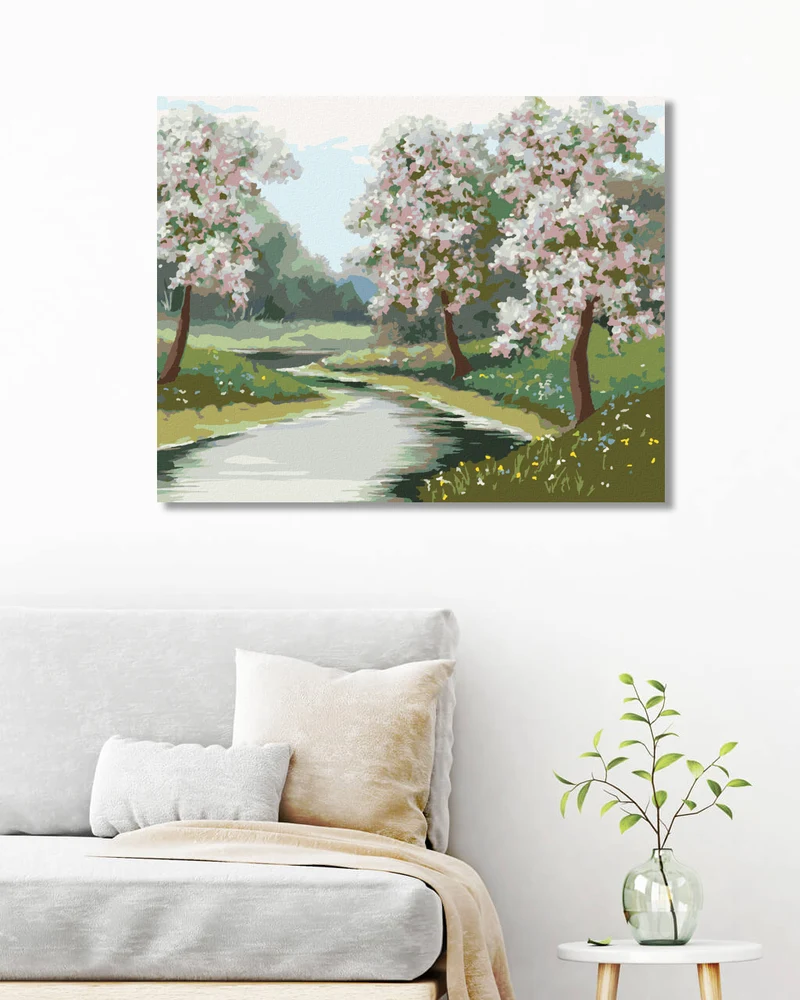 Diamond painting - FRÜHLINGSSTIMMUNG IM WALD
