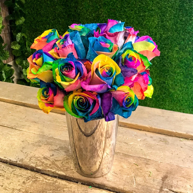 Rainbow Flowers PIX-765