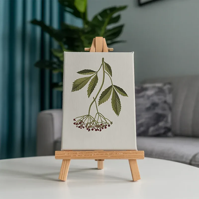 Malen nach Zahlen – 6 Mini-Gemälde - Wildblumenwiese