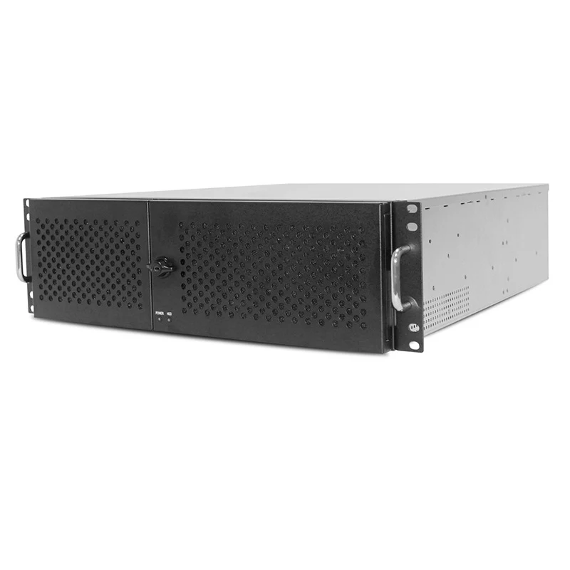 AIC 3U Rugged Short Chassis 3 x 5.25" + 1 x 3.5" External, 4 x 3.5" Internal