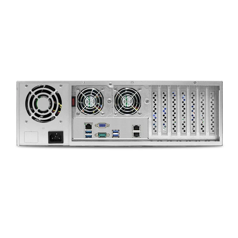 AIC 3U Rugged Short Chassis 3 x 5.25" + 1 x 3.5" External, 4 x 3.5" Internal