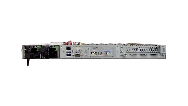 In-Win IW-RS110-07 - 1U Server Chassis with 10x 2.5" SATA/SAS/NVMe Hot-Swap Bays - Includes 750W CRPS Redundant PSU and Rail Kit