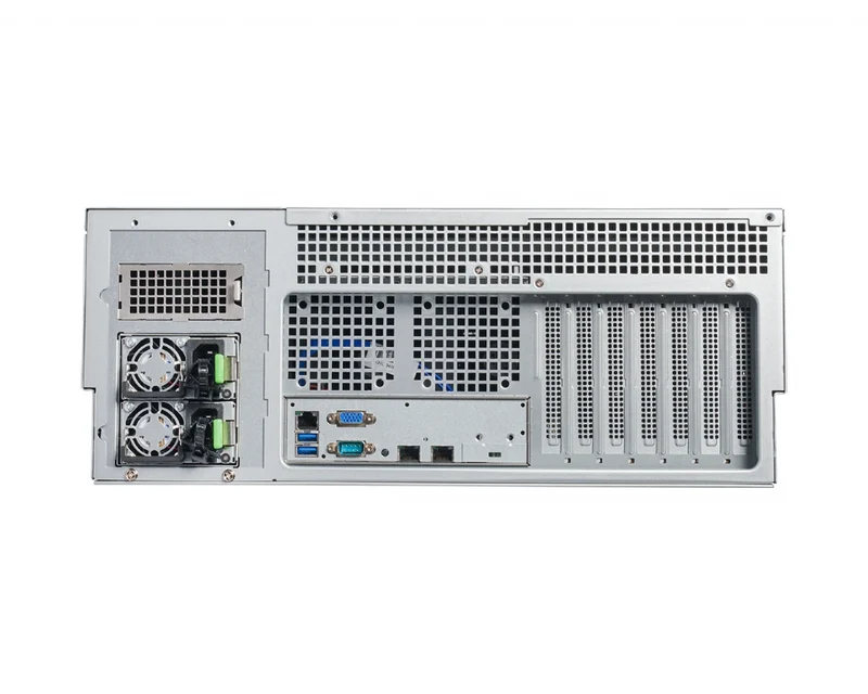 Chenbro RM41824 CRPS - 4U Rackmount Chassis w/ 24x Hot-Swap Bays & 1200W Redundant PSU