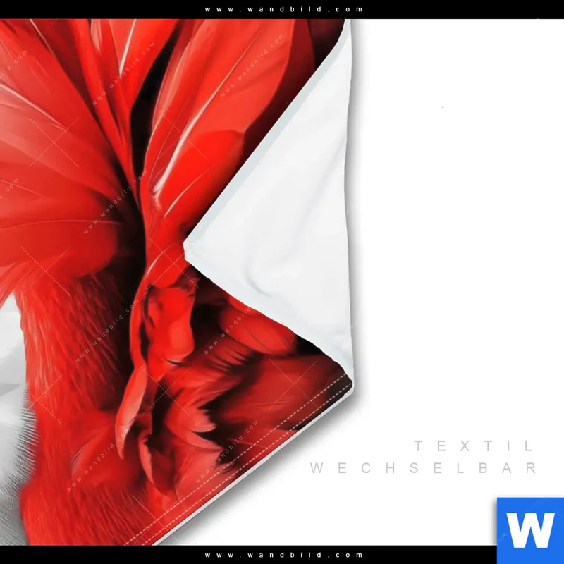 Wechselmotiv | Roter Flamingo | Querformat