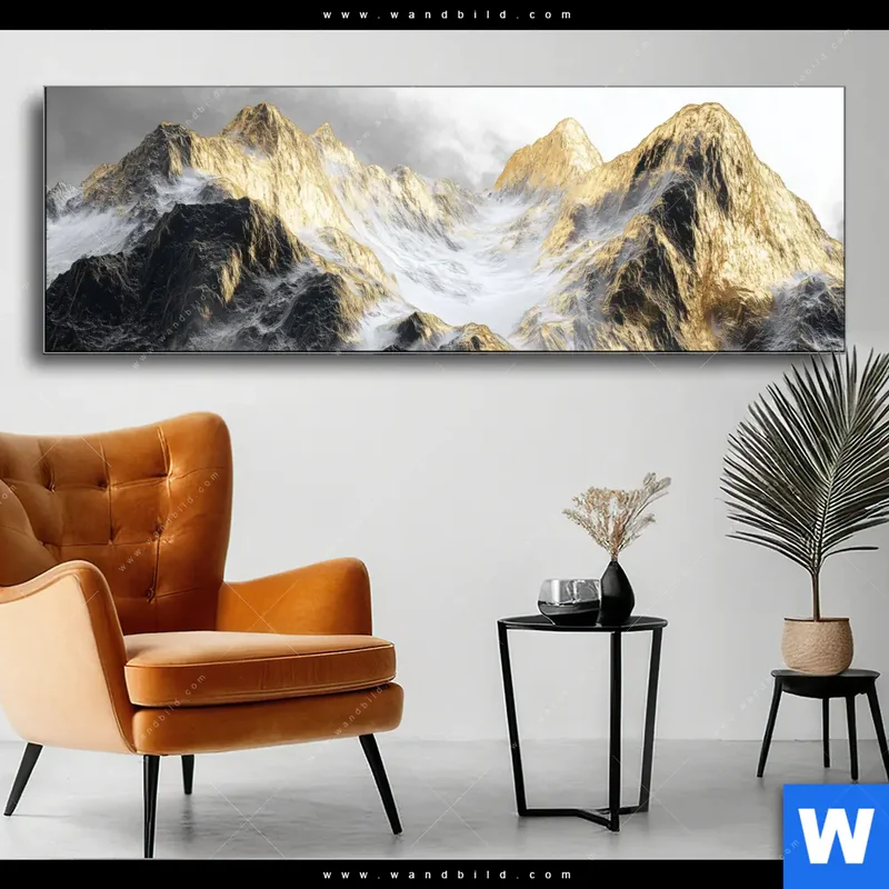 Wechselmotiv | Stille der goldenen Berge | Panorama