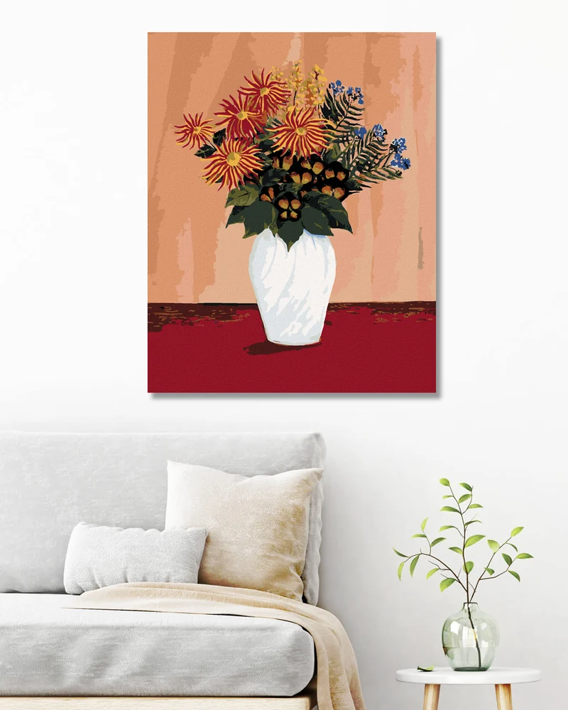 Diamond painting - BLUMENSTRAUSS (HENRI ROUSSEAU)
