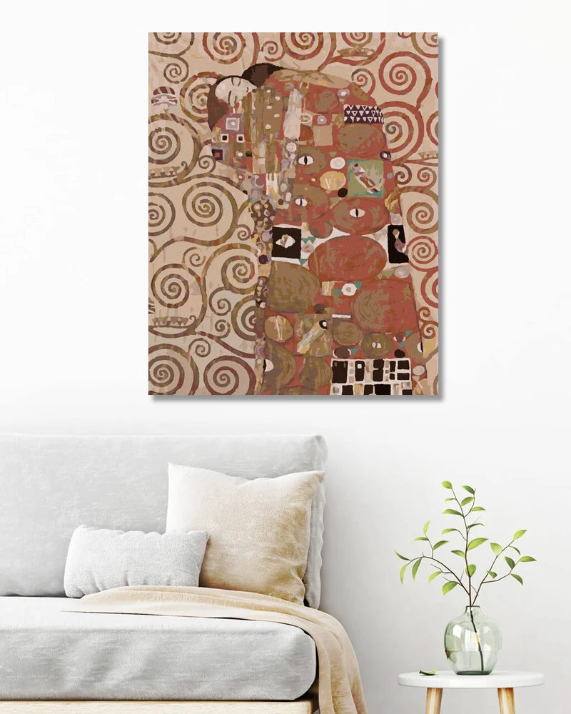 Diamond painting - DIE UMARMUNG (G. KLIMT)