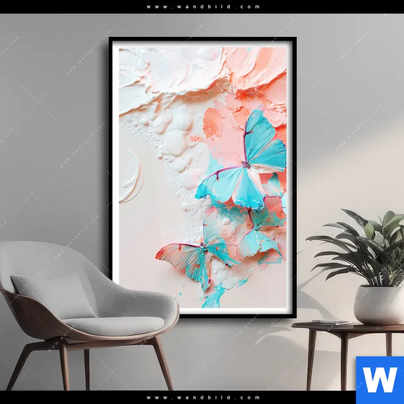 Poster | Schmetterlingszauber | Hochformat