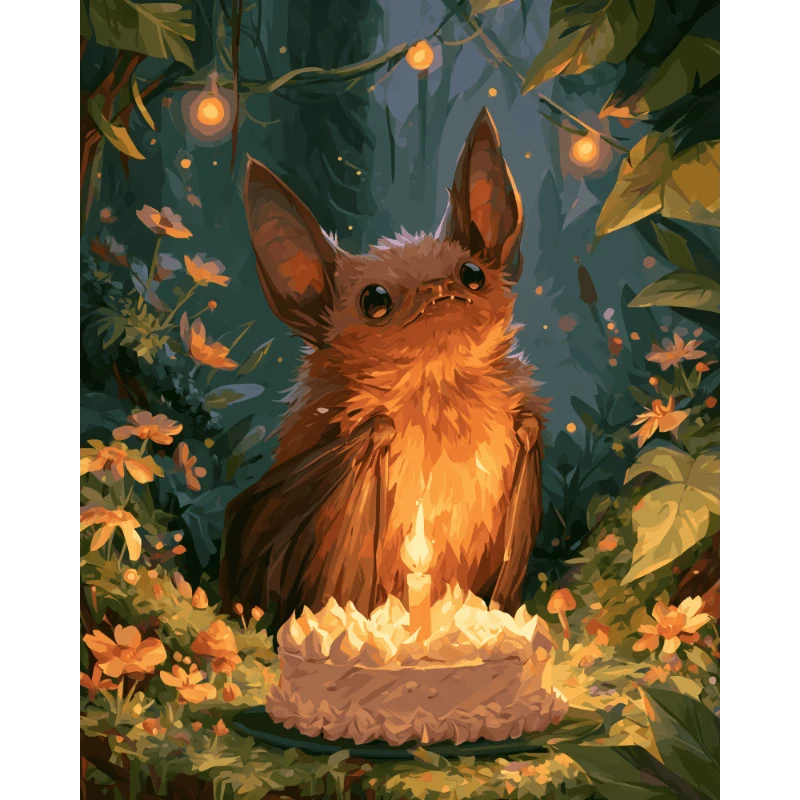 Geburtstagsfledermaus