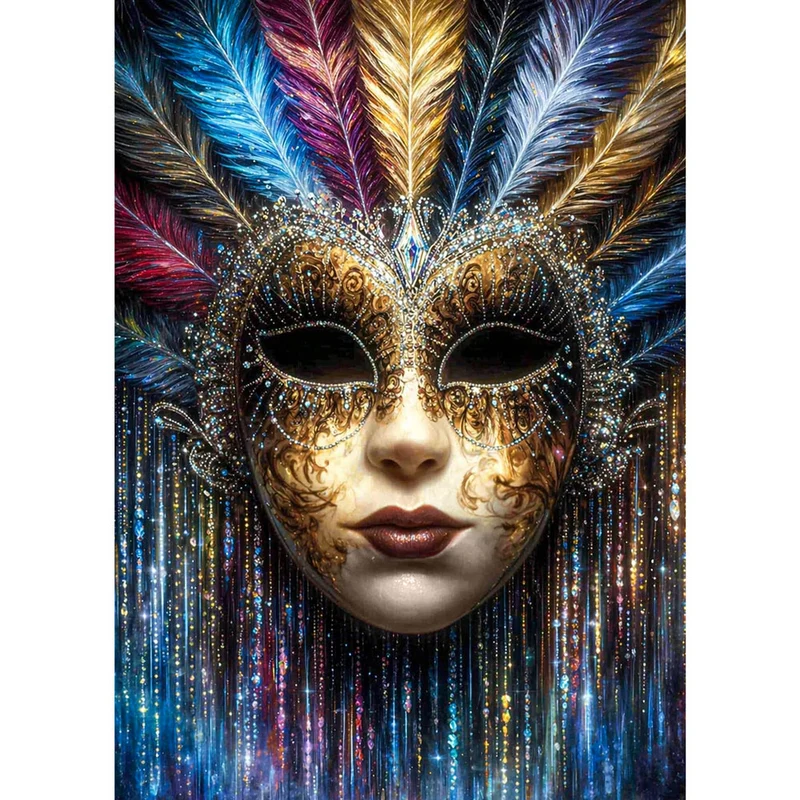 5D Diamond Painting – Velvet Masquerade