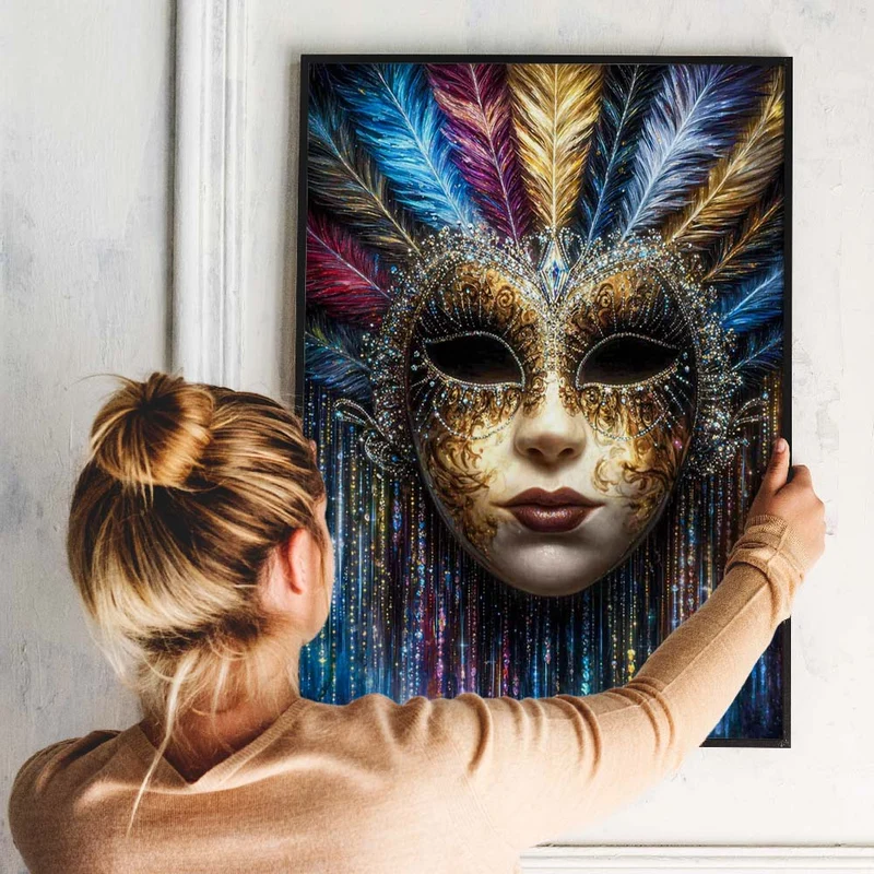 5D Diamond Painting – Velvet Masquerade