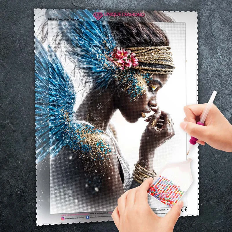 5D Diamond Painting – Azure Muse