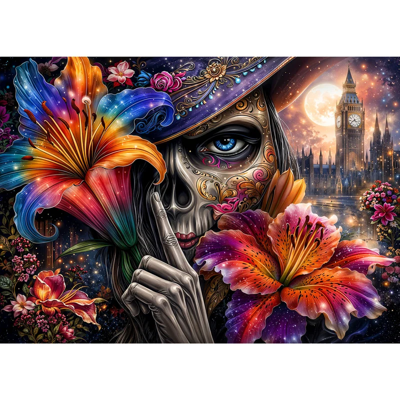 5D Diamond Painting – Midnight Veil