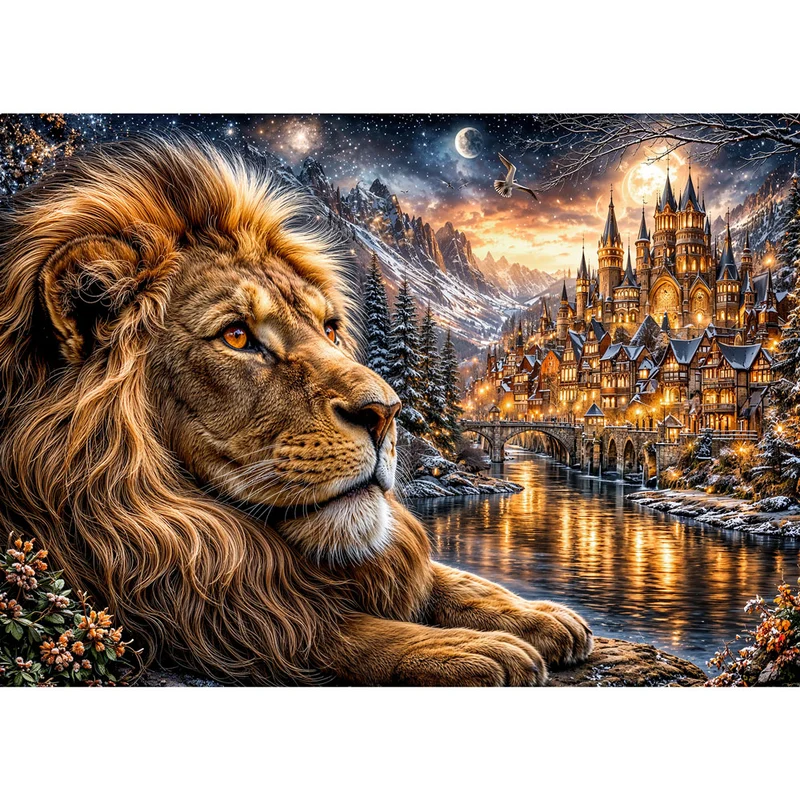 5D Diamond Painting – Golden Dominion
