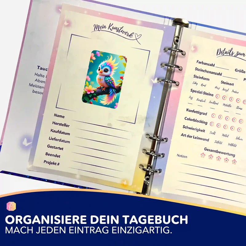 Aufkleber 5er-Set - Farbenkind