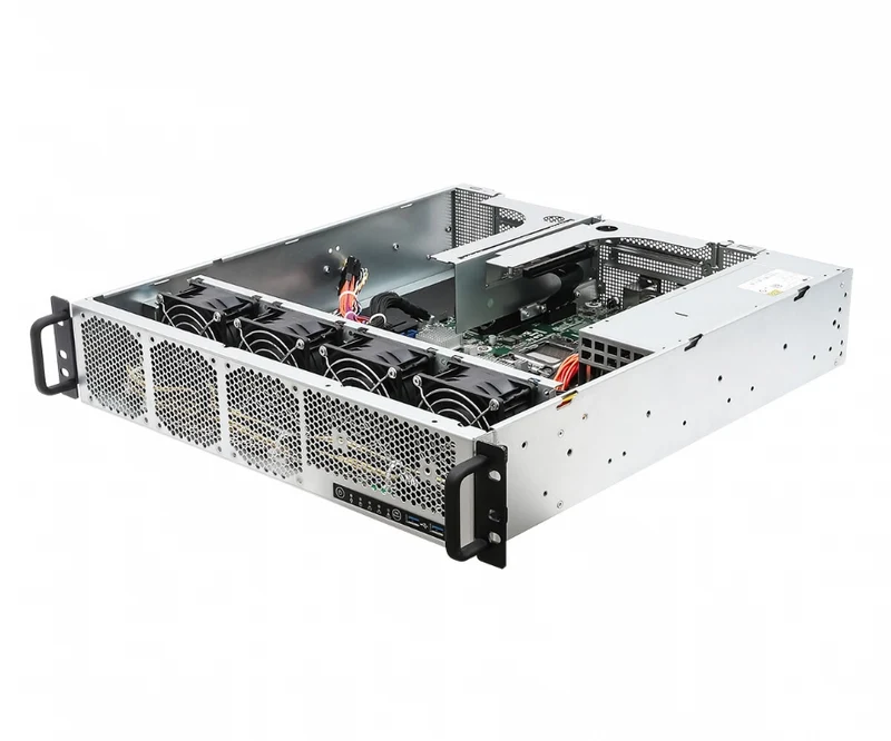 ASRock Rack 2U1G-B650 2U Rackmount Server Barebone - Single AMD EPYC 4004 or Ryzen 7000 Series CPU - Dual PSU