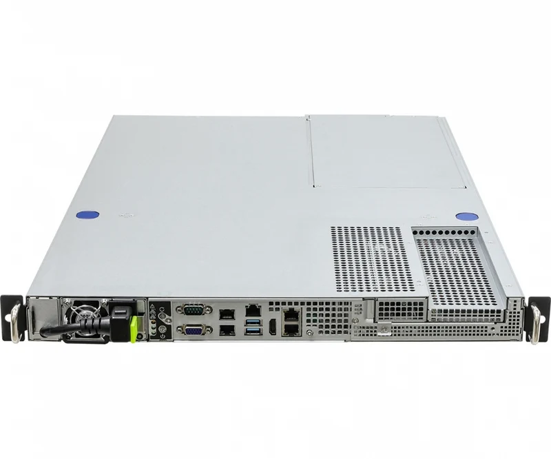 ASRock Rack 1U1G-X570/2L2T Rackmount Server Barebone - Supports Single AMD Ryzen 5000 Series CPU - 1x Full Height GPU Support - Front IO - Single PSU