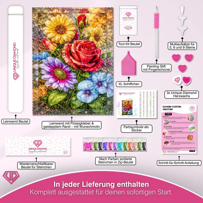 5D Diamond Painting – Bloom Radiance
