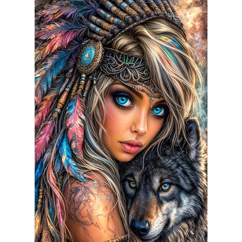 5D Diamond Painting – Echo of Instinct
