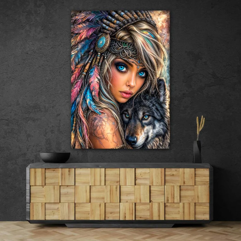 5D Diamond Painting – Echo of Instinct