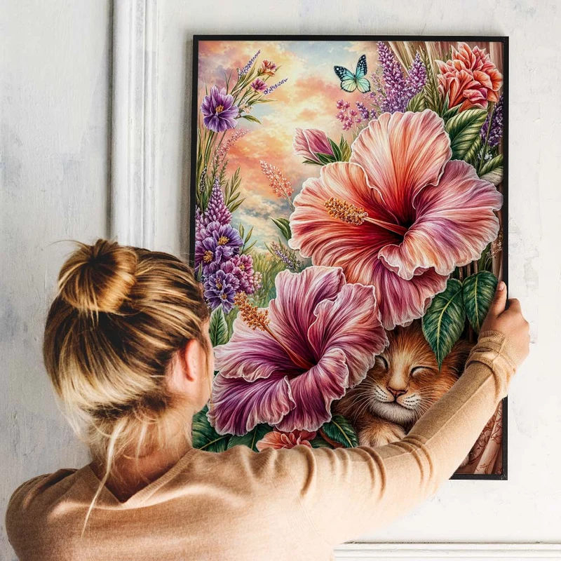 5D Diamond Painting – Velvet Bloom