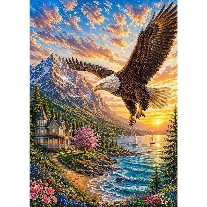 5D Diamond Painting – Sky Sovereign