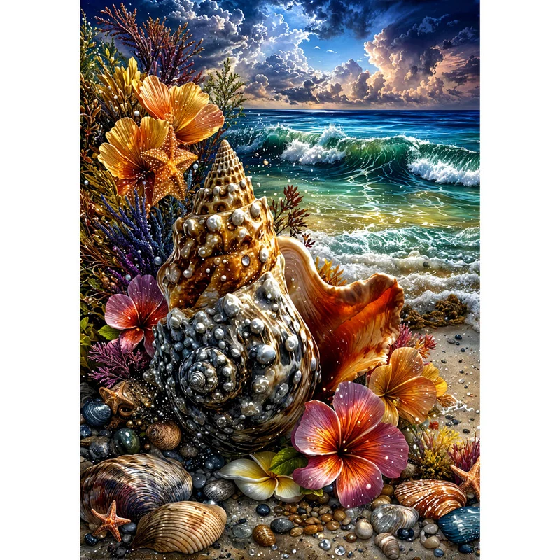 5D Diamond Painting – Ocean Whisper
