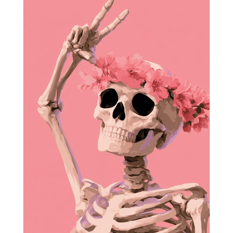 Hippie bis auf die Knochen