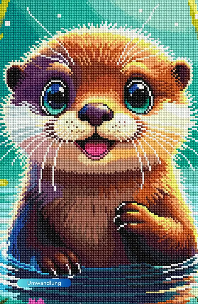 Diamond Painting - Hallo, Welt!