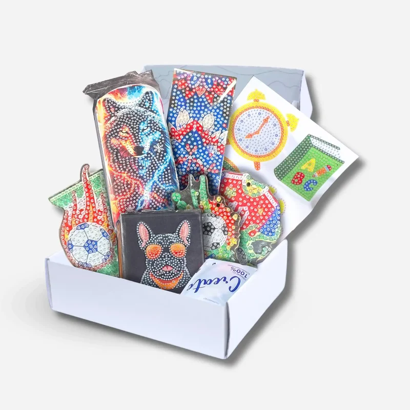 Diamond Painting Schul-Set Jungen