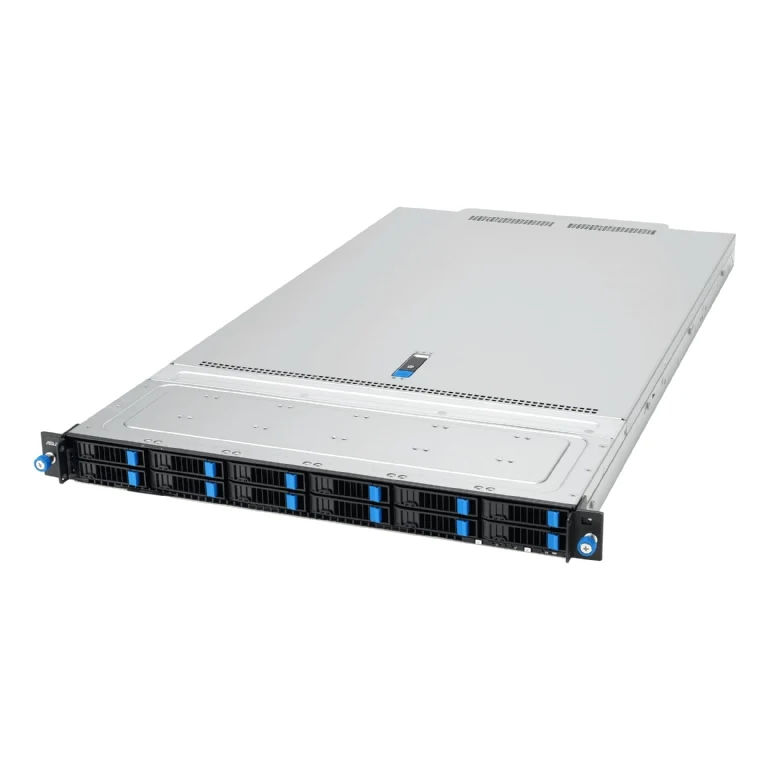 ASUS RS700-E12-RS12U 1U Rackmount Dual Intel Xeon 6 Scalable Server - 12x Hot-Swap Bays - Redundant PSU