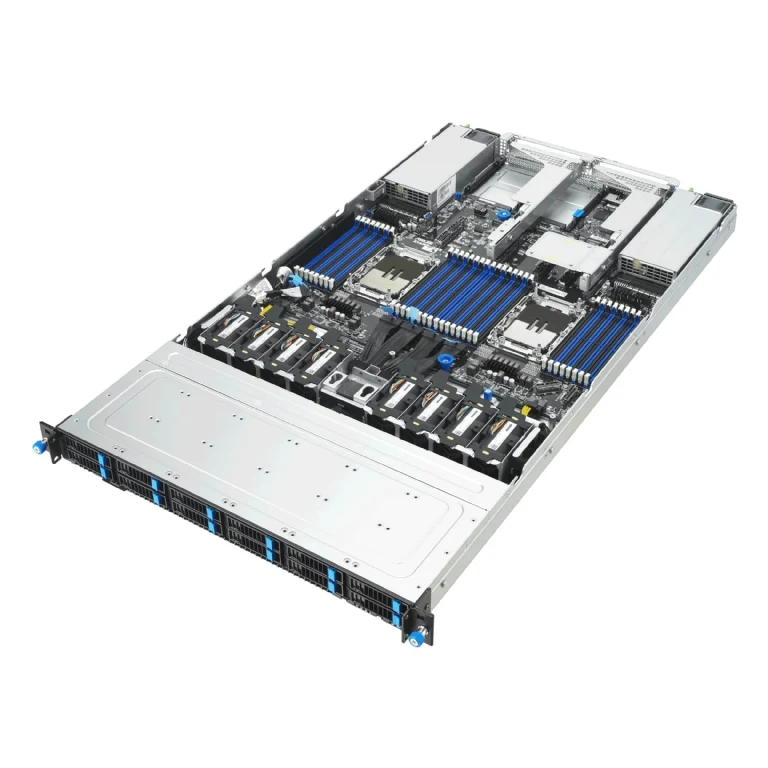 ASUS RS700-E12-RS12U 1U Rackmount Dual Intel Xeon 6 Scalable Server - 12x Hot-Swap Bays - Redundant PSU