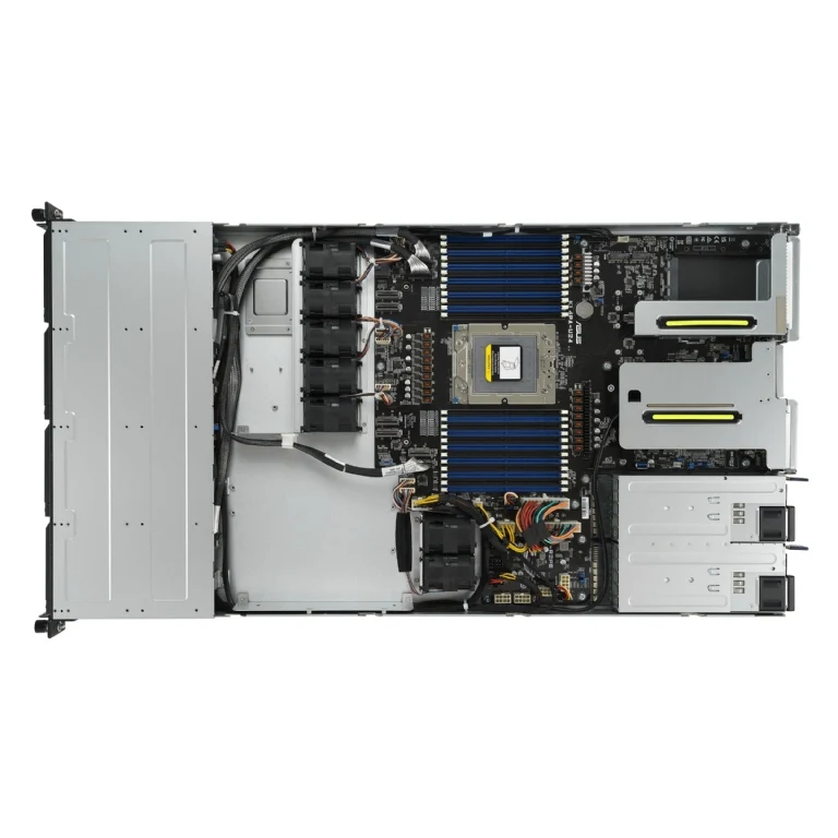 ASUS RS500A-E12-RS4U 1U Rackmount Single 9004 Series AMD EPYC Server - 4x Hot-Swap Bays - Redundant PSU