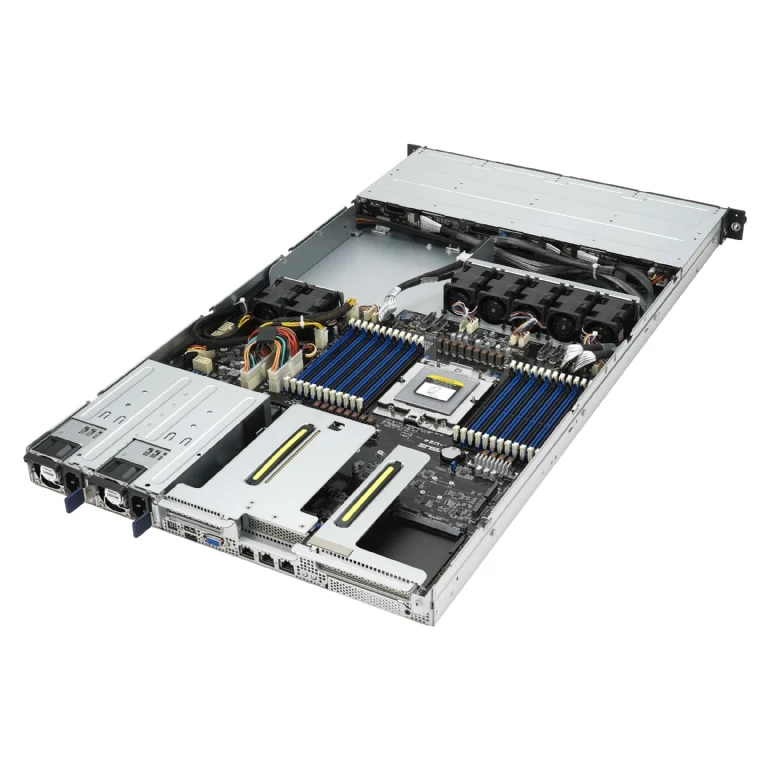 ASUS RS500A-E12-RS4U 1U Rackmount Single 9004 Series AMD EPYC Server - 4x Hot-Swap Bays - Redundant PSU
