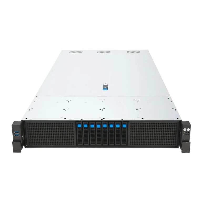 ASUS RS720-E12-RS8G 2U Rackmount Dual Intel Xeon 6 Scalable Server - 8x All-Flash Hot-Swap Bays - GPU Support - Redundant PSU