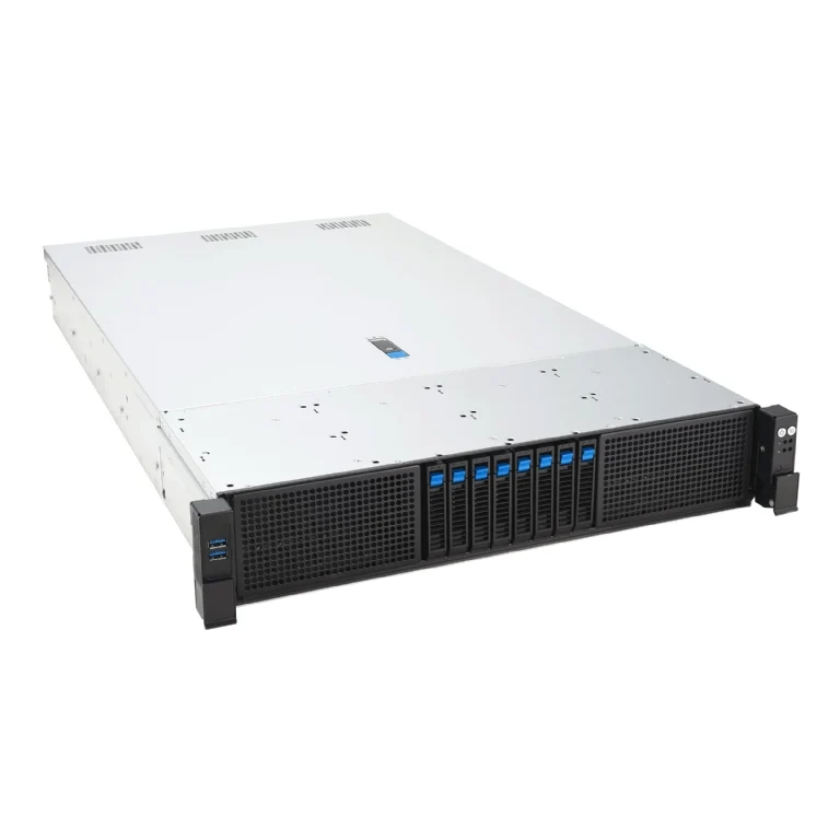ASUS RS720-E12-RS8G 2U Rackmount Dual Intel Xeon 6 Scalable Server - 8x All-Flash Hot-Swap Bays - GPU Support - Redundant PSU
