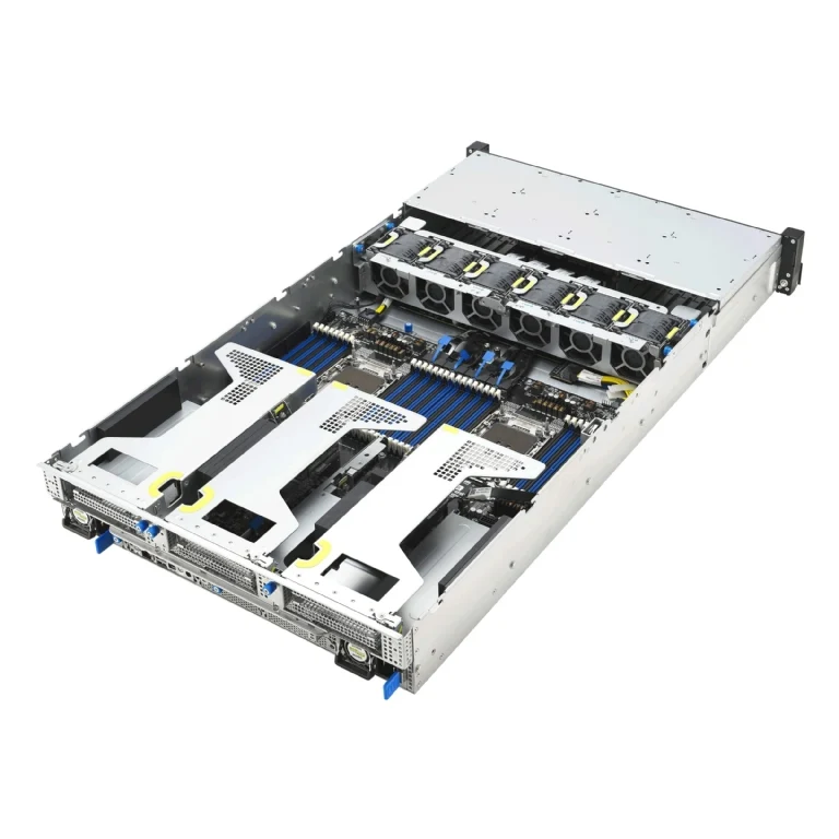 ASUS RS720-E12-RS8G 2U Rackmount Dual Intel Xeon 6 Scalable Server - 8x All-Flash Hot-Swap Bays - GPU Support - Redundant PSU