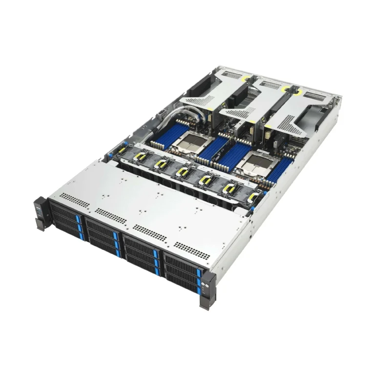 ASUS RS720A-E13-RS12U 2U Rackmount Dual 9005 Series AMD EPYC Server - 12x Hot-Swap Bays - Redundant PSU