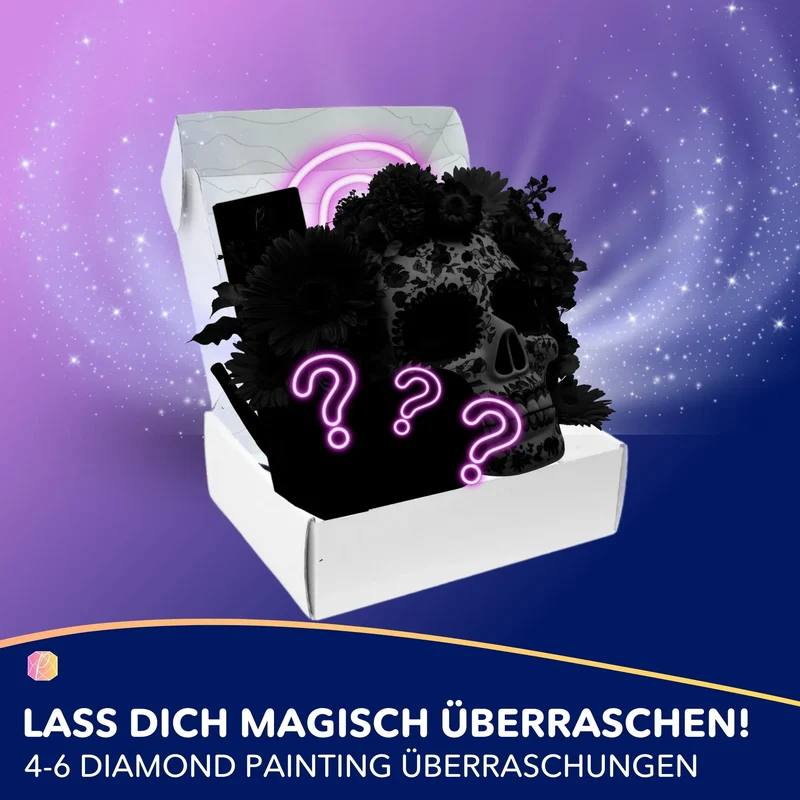 Diamond Painting Mystery-Box Limited "Skulls Edition" (#1)
